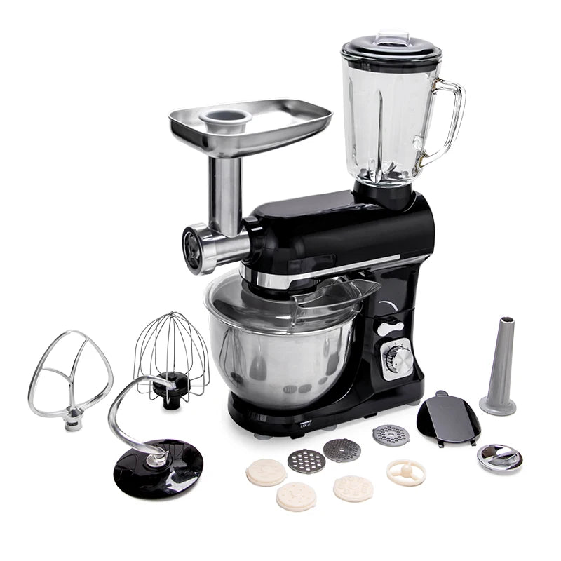 5L Multifunctional Electric Food Blender – 6-Speed, Juice Cup & Meat Grinder Included