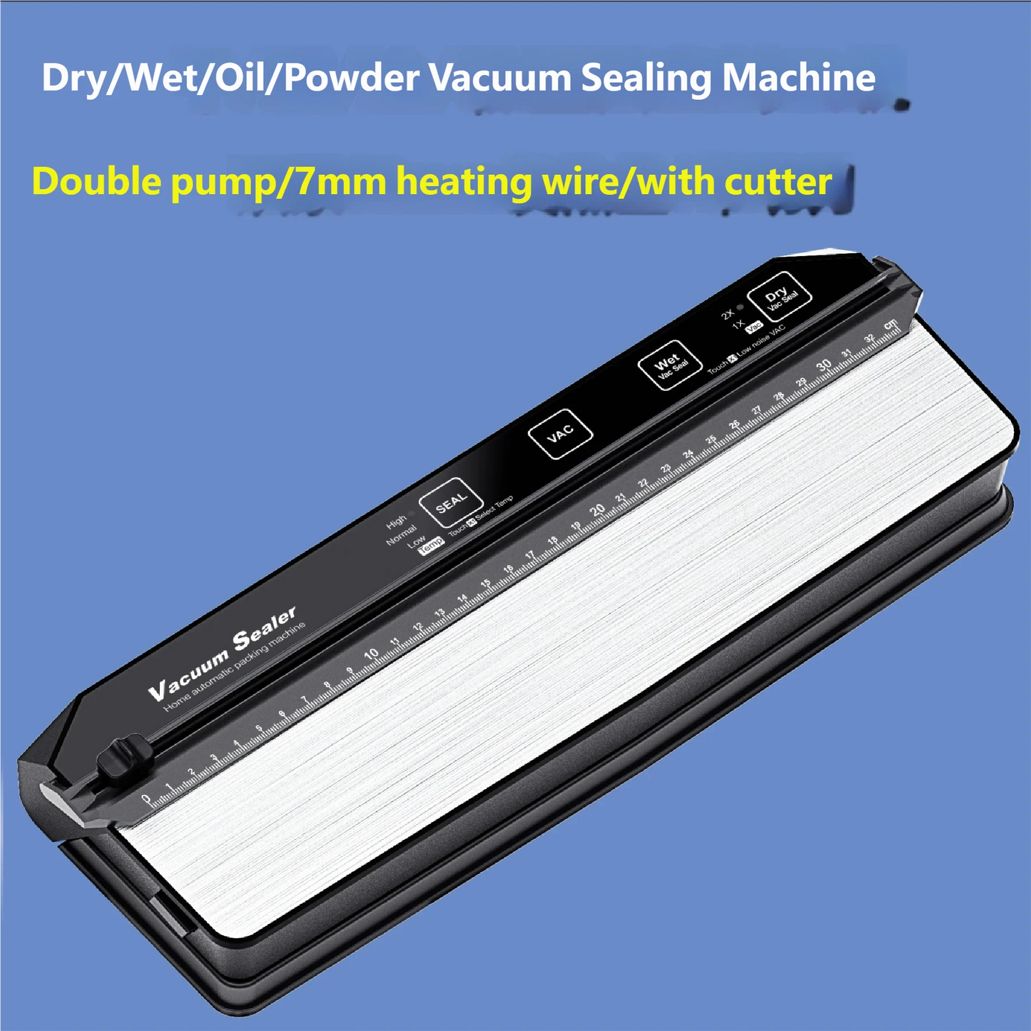 Compact Food Vacuum Sealing Machine – Home Use, Food Preservation & Packaging