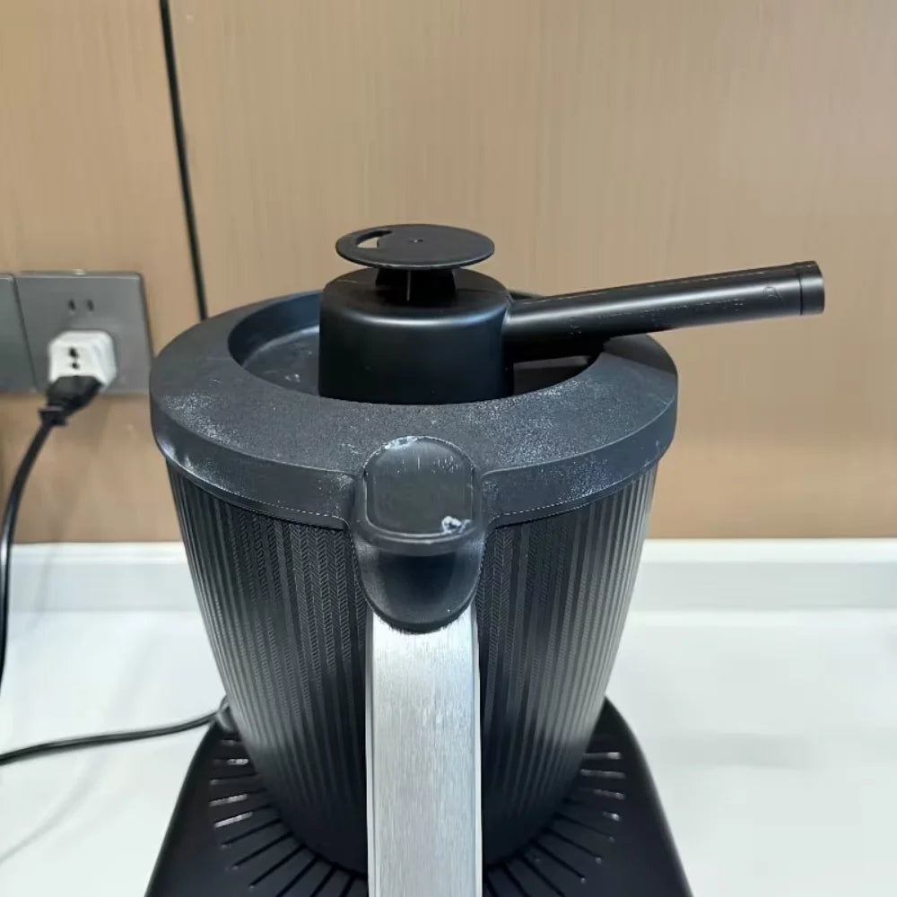 360° Rotating Steam Splitter – Washable & Reusable Blender Lid Accessory, Heat-Resistant