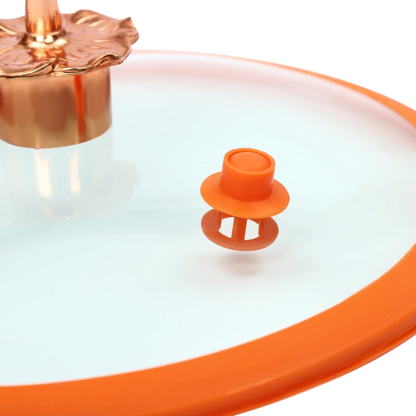 8L Pumpkin-Shaped Micro Pressure Cooker – Non-Stick, Non-Slip Handles & Clear Lid