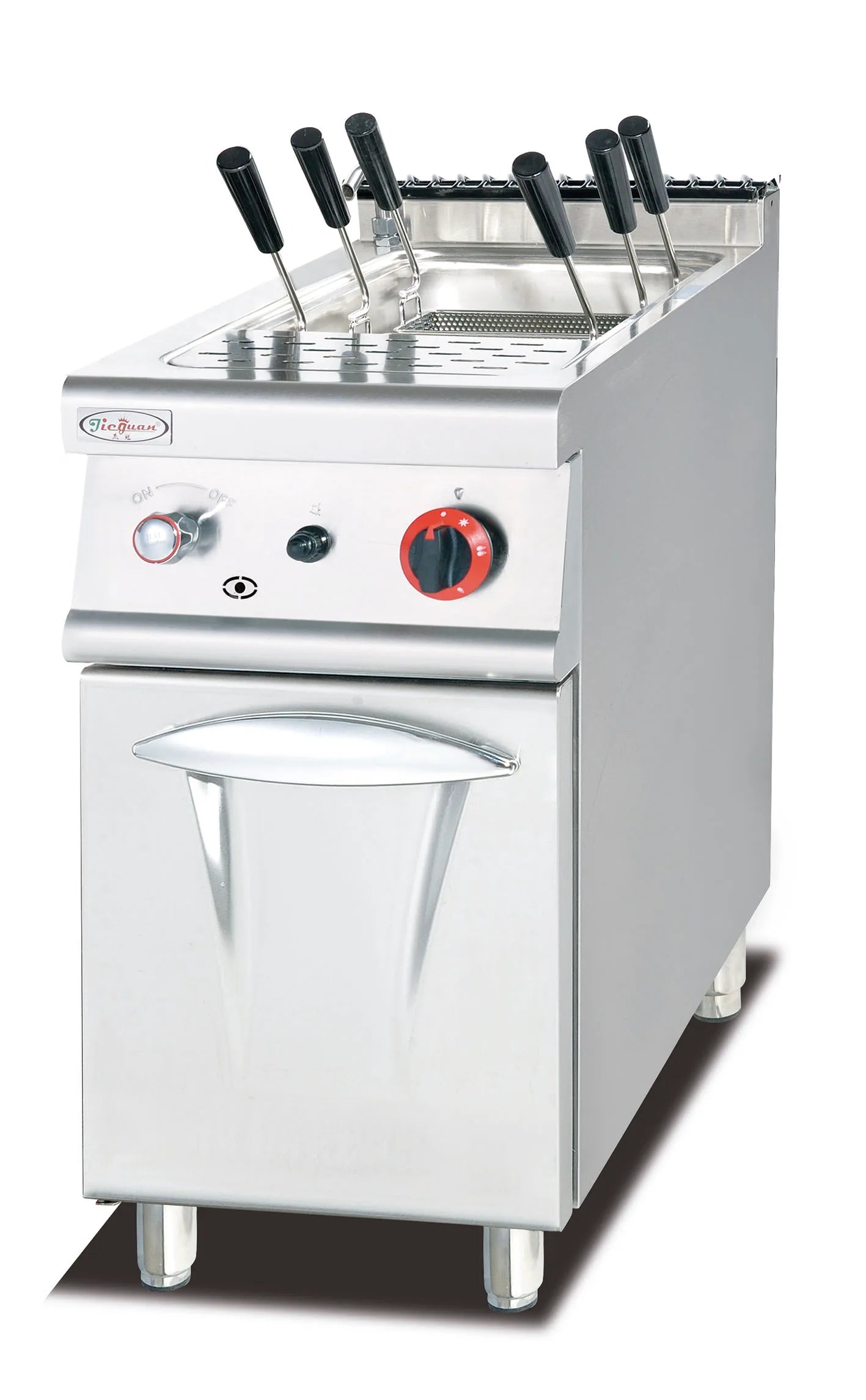 Commercial Electric Noodle Boiling Stove – 27,000 BTU, Gas & Electric Heating, Pasta & Ramen Cooker