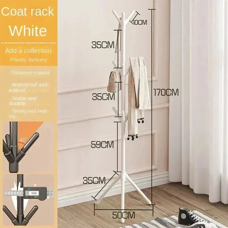 Tree Branch Coat Rack – Freestanding Clothes & Hat Hanger Stand for Hallway & Living Room