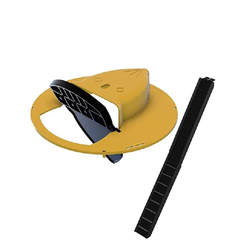 Automatic Flip Mouse Trap – Catch & Release Bucket Lid, Auto-Reset, Reusable