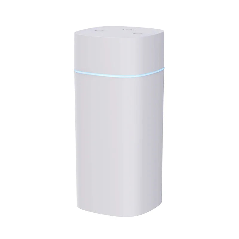 Mini USB Dual Spray Humidifier & Aromatherapy Diffuser – Portable Desktop, 2W, Ultra-Quiet