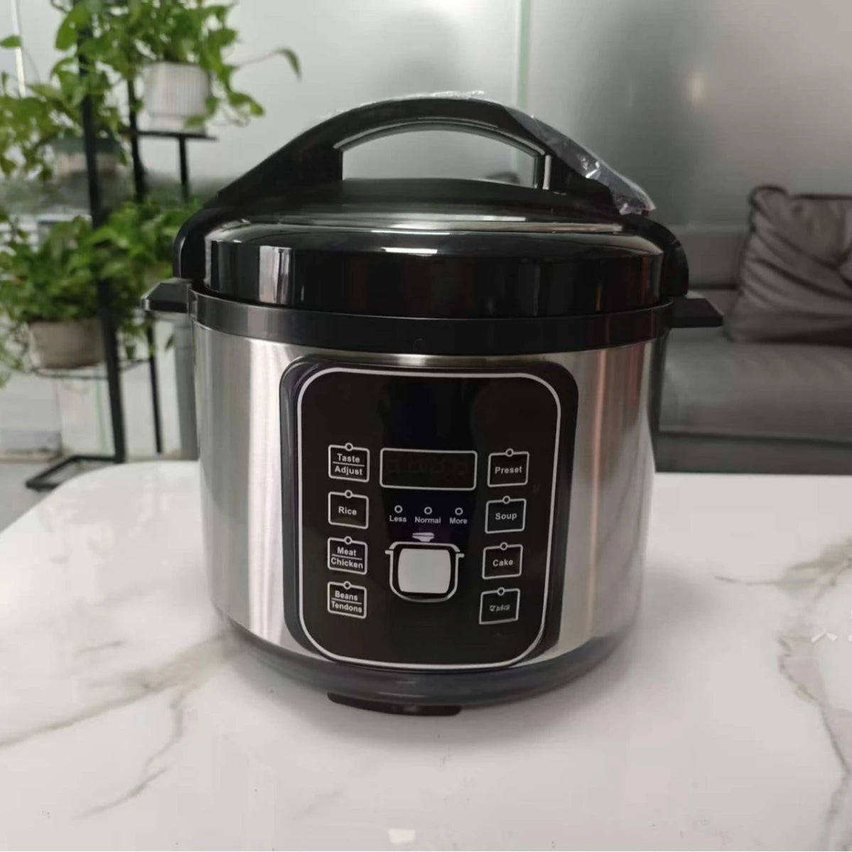 Electric Pressure Rice Cooker – 5L/6L, Intelligent Reservation, Micro-Pressure