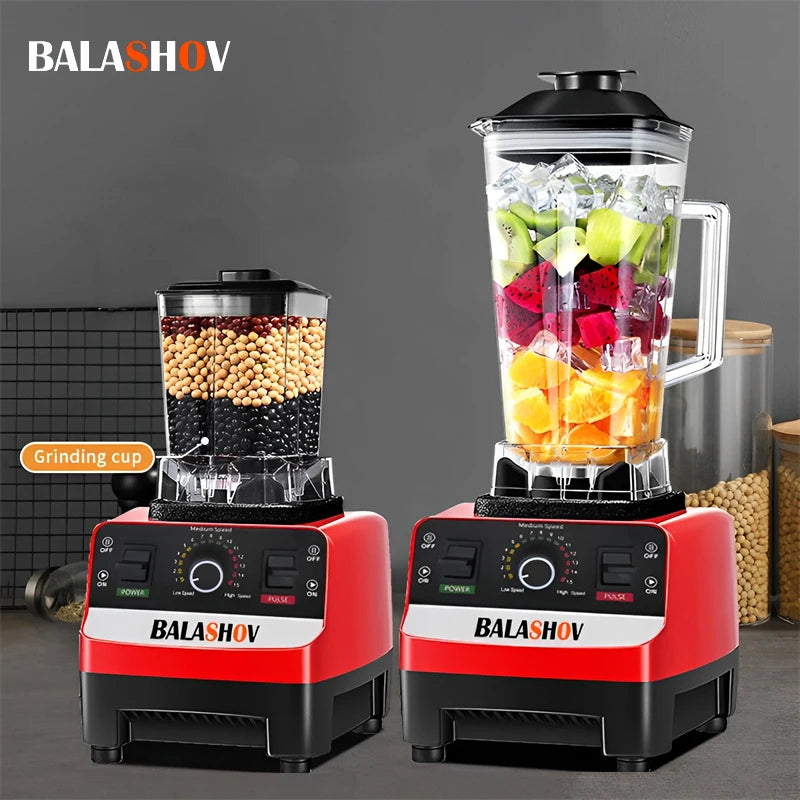 2000W Heavy Duty Commercial Blender – 2L BPA-Free, Stainless Steel Blades, Single & Double Jar
