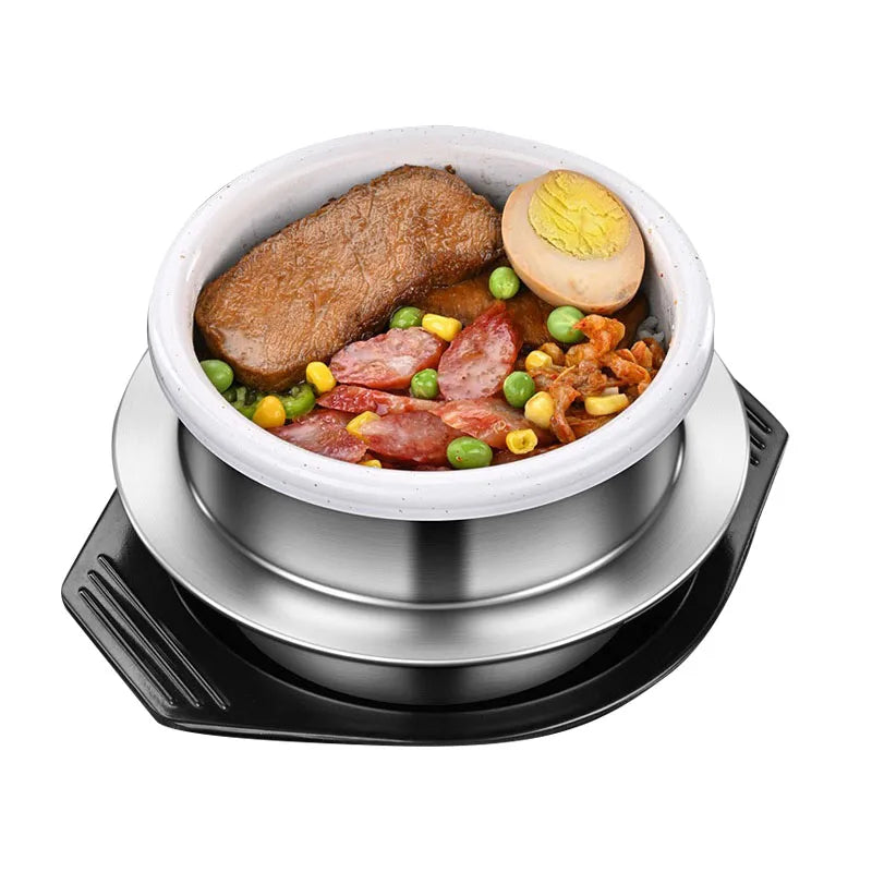 304 Stainless Steel Pressure Cooker 1.6L – Induction & Open Flame Compatible