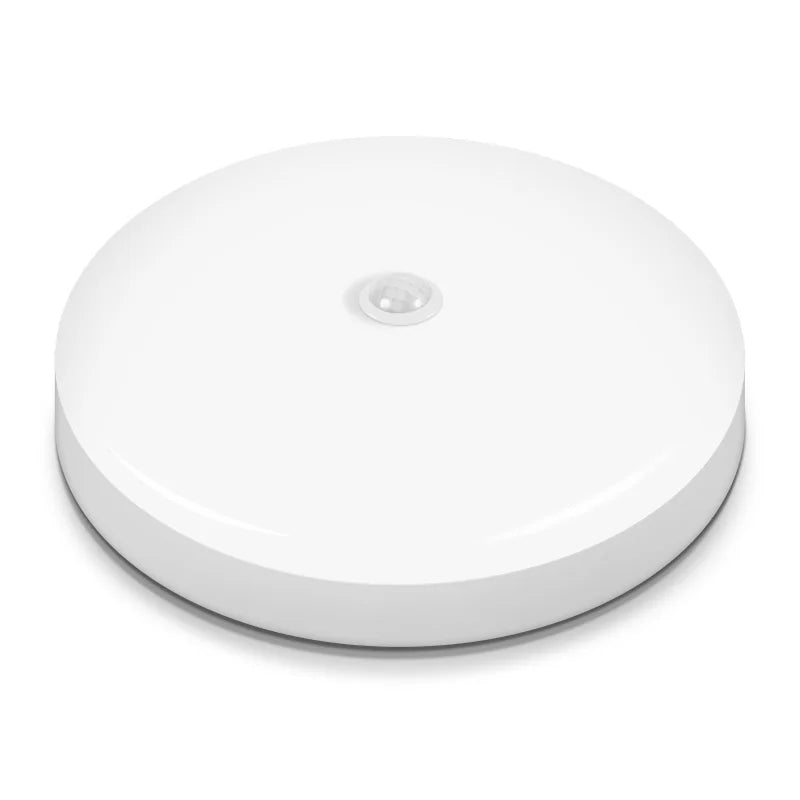 LED Motion Sensor Ceiling Light – Smart Circular Bulb, 15W–40W, Warm & Cool White, Indoor