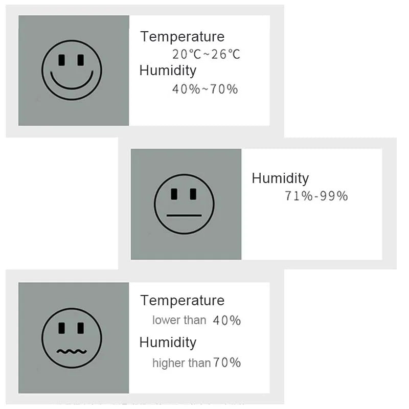 Thermo-Hygrometer Household Mini LCD Digital Display Indoor Room Temperature Humidity Meter Sensor Gauge Weather Station
