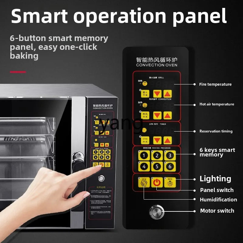 Commercial Large Capacity Hot Blast Electric Oven – High-Volume Baking & Cooking Stove