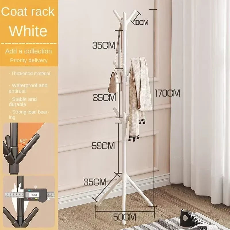 Tree Branch Coat Rack – Freestanding Clothes & Hat Hanger Stand for Hallway & Living Room