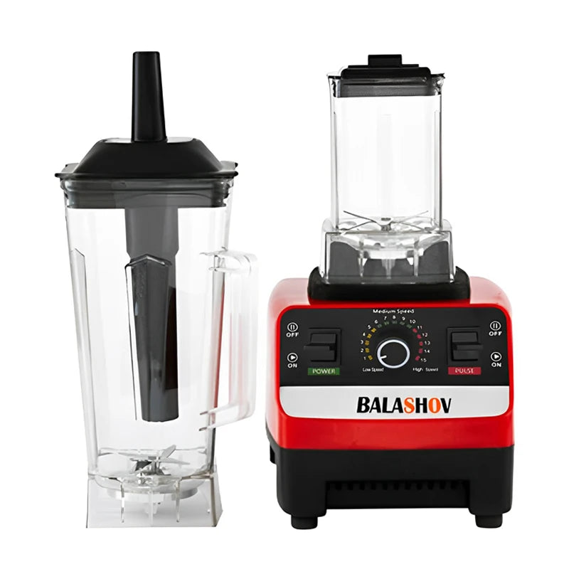 2000W Heavy Duty Commercial Blender – 2L BPA-Free, Stainless Steel Blades, Single & Double Jar