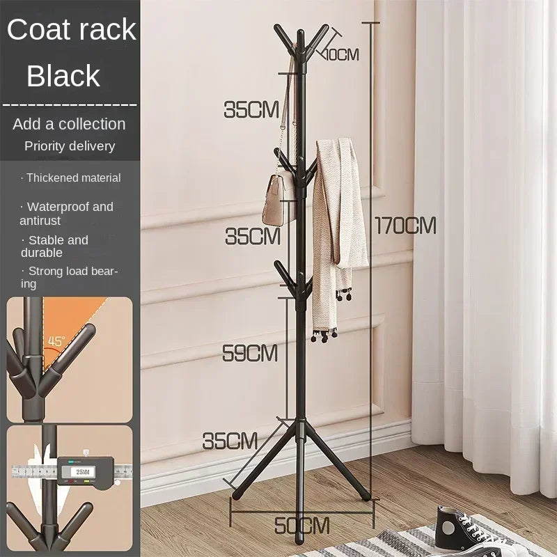 Tree Branch Coat Rack – Freestanding Clothes & Hat Hanger Stand for Hallway & Living Room