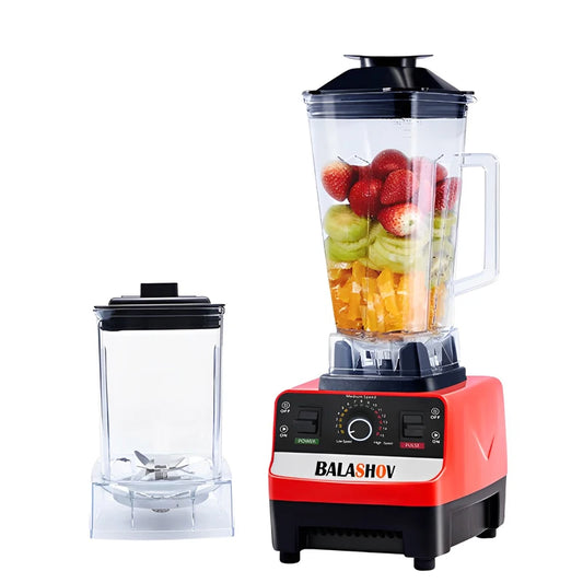 2000W Heavy Duty Commercial Blender – 2L BPA-Free, Stainless Steel Blades, Single & Double Jar