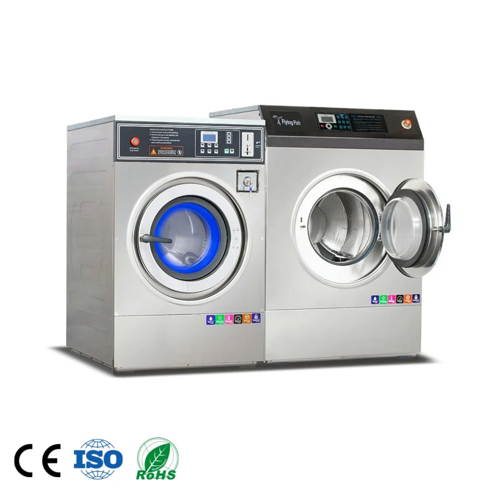 Industrial Commercial Washer Extractor – XGQ Series, 10–25kg, Stainless Steel, CE/ISO9001 Certified
