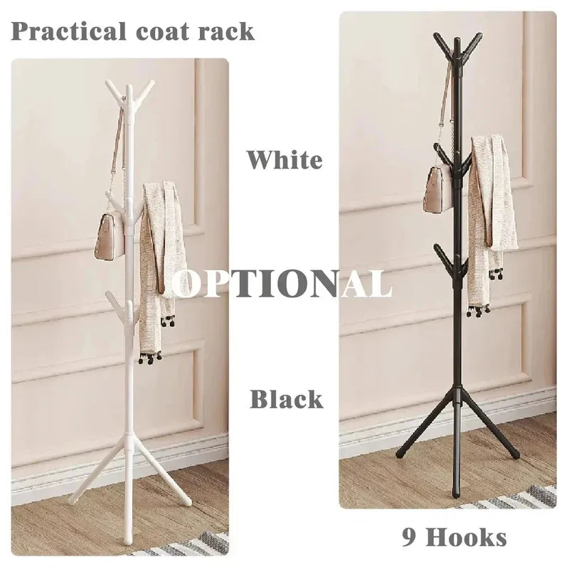 Tree Branch Coat Rack – Freestanding Clothes & Hat Hanger Stand for Hallway & Living Room