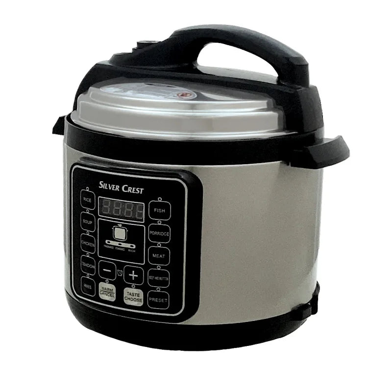 Electric Pressure Rice Cooker – 5L/6L, Intelligent Reservation, Micro-Pressure