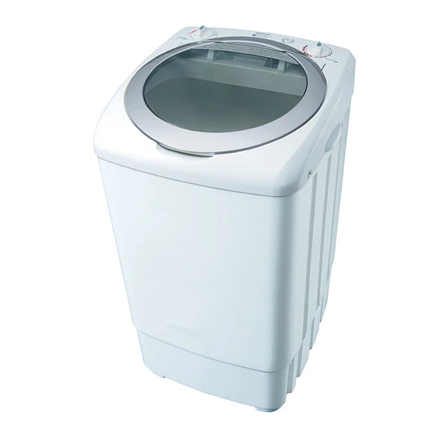 Semi-Automatic Top-Loading Washing Machine – Single Tub, 10–12kg Capacity, Freestanding, White