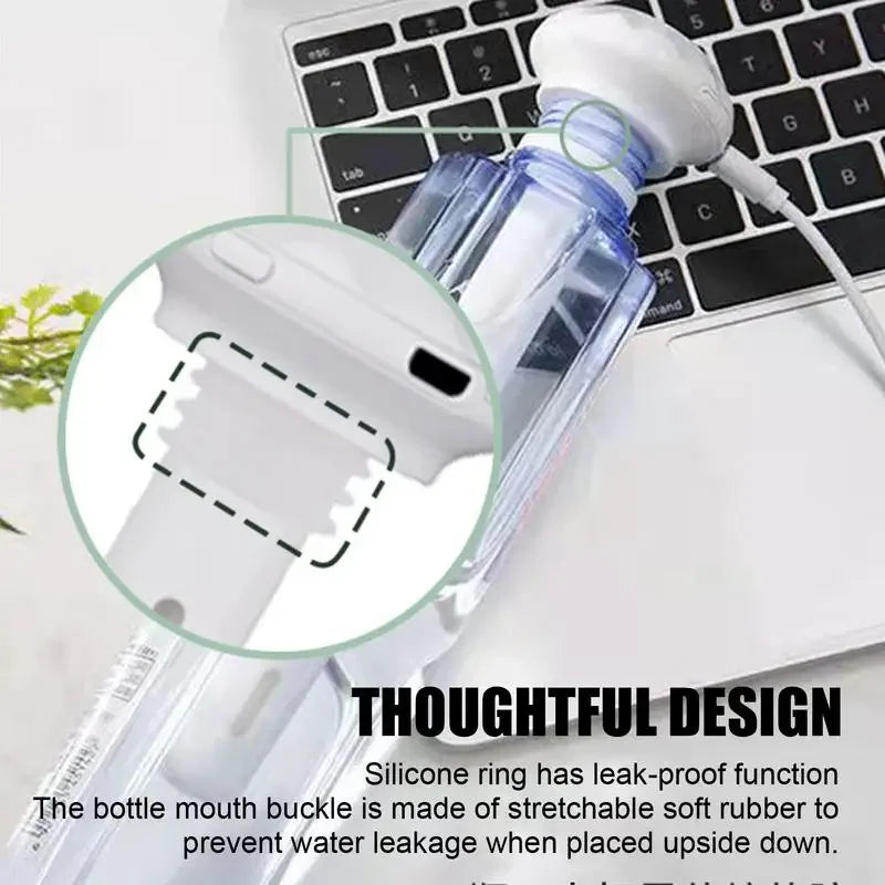 Portable USB Cool Mist Humidifier – Aromatherapy Diffuser with Night Light for Home, Office & Travel