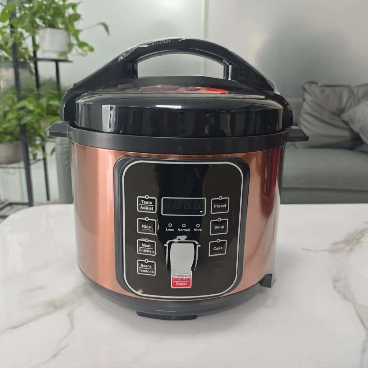 Electric Pressure Rice Cooker – 5L/6L, Intelligent Reservation, Micro-Pressure