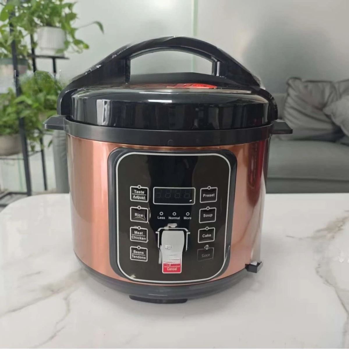 Electric Pressure Rice Cooker – 5L/6L, Intelligent Reservation, Micro-Pressure