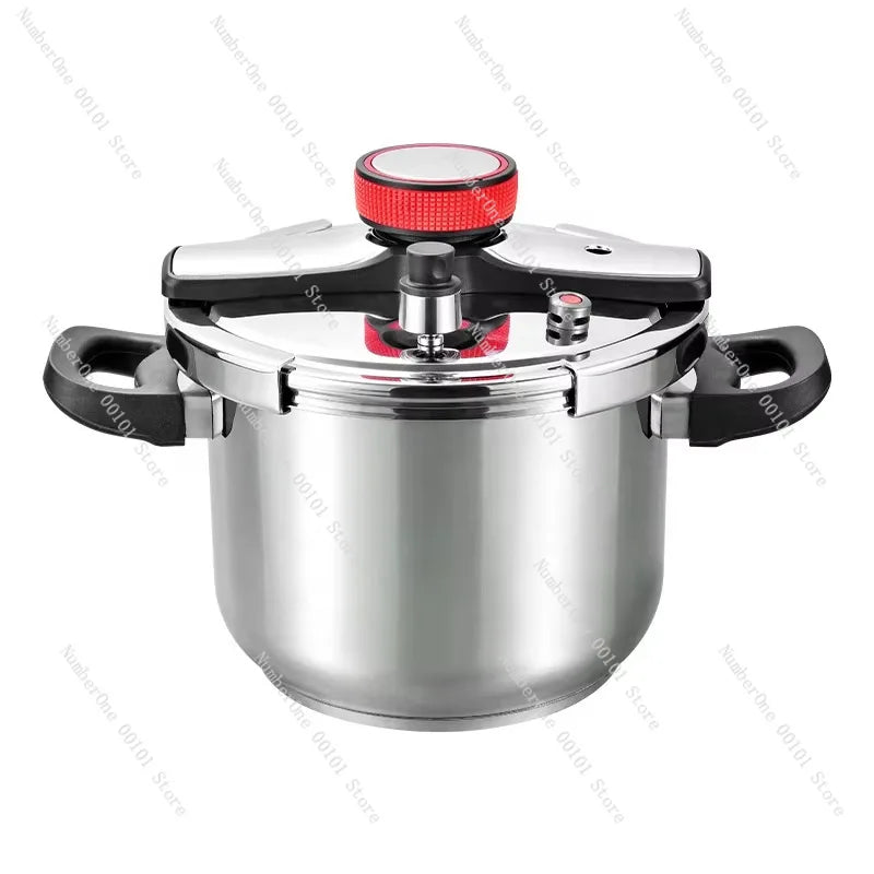 304 Stainless Steel Explosion-Proof Pressure Cooker – Multi-Size, Universal Stove Compatible