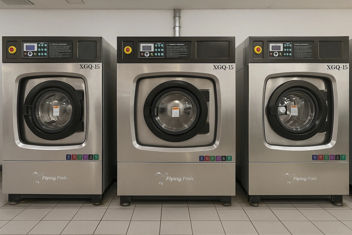 Industrial Commercial Washer Extractor – XGQ Series, 10–25kg, Stainless Steel, CE/ISO9001 Certified