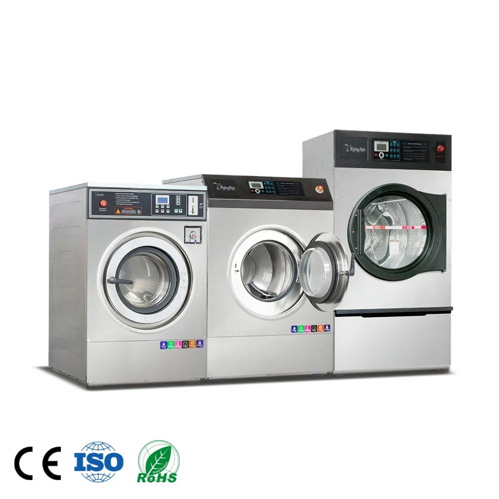 Industrial Commercial Washer Extractor – XGQ Series, 10–25kg, Stainless Steel, CE/ISO9001 Certified