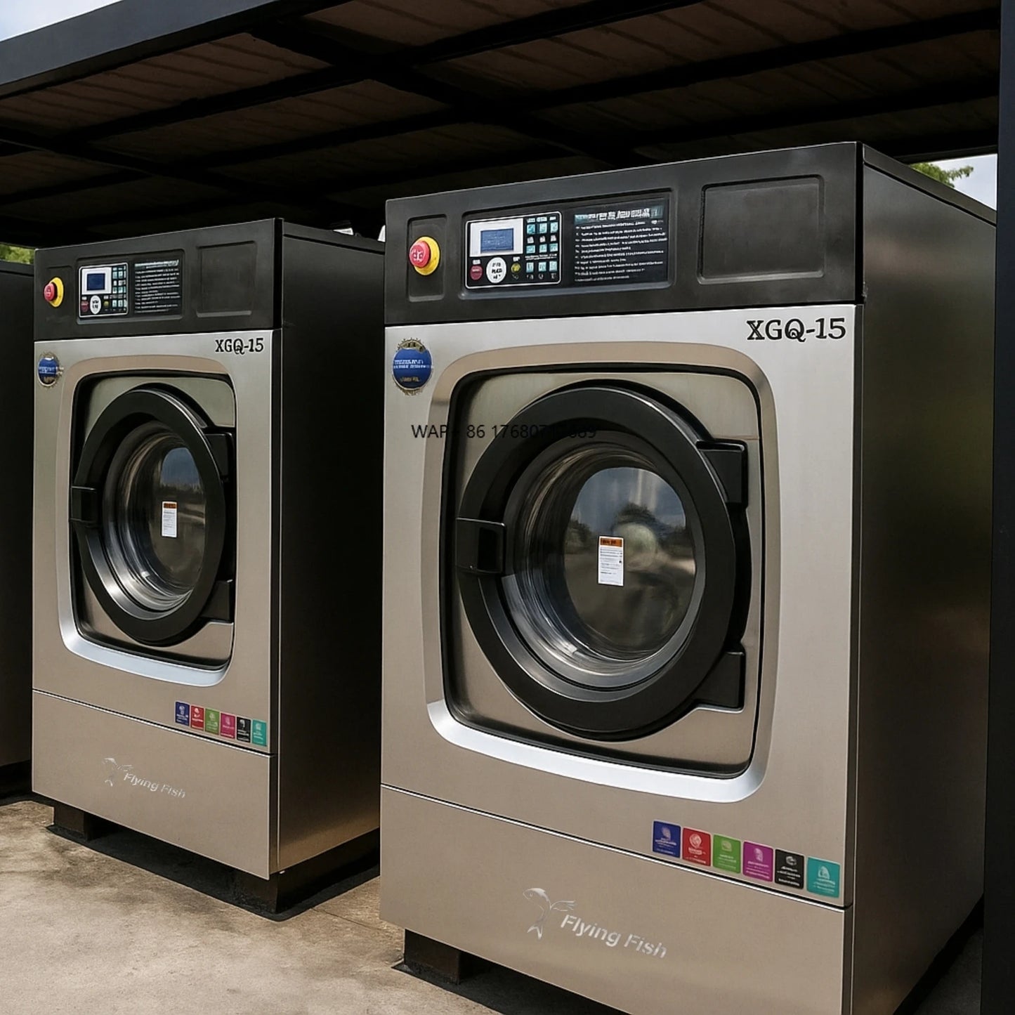 Industrial Commercial Washer Extractor – XGQ Series, 10–25kg, Stainless Steel, CE/ISO9001 Certified