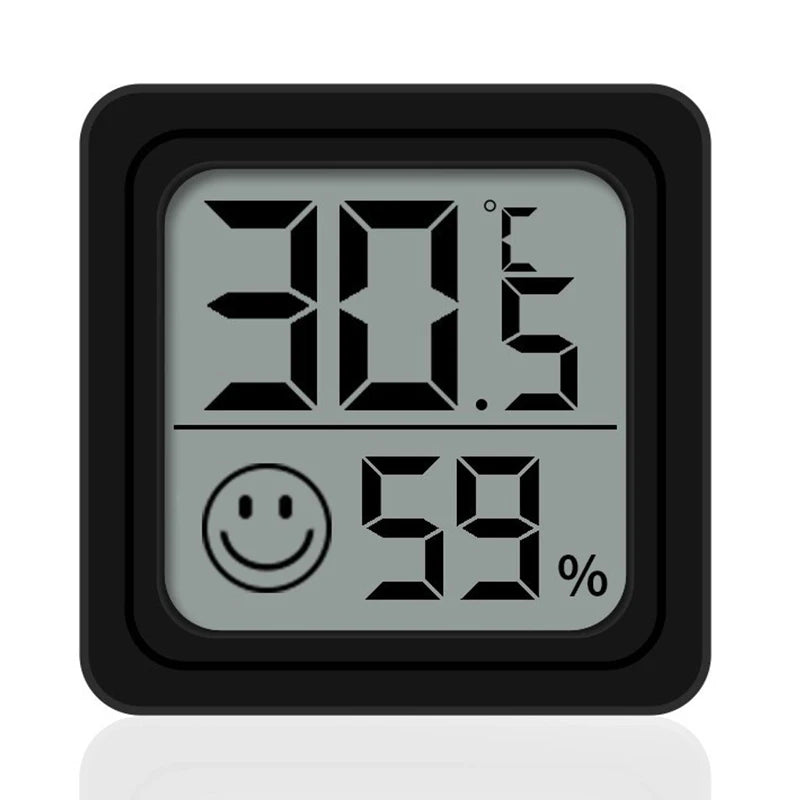 Thermo-Hygrometer Household Mini LCD Digital Display Indoor Room Temperature Humidity Meter Sensor Gauge Weather Station