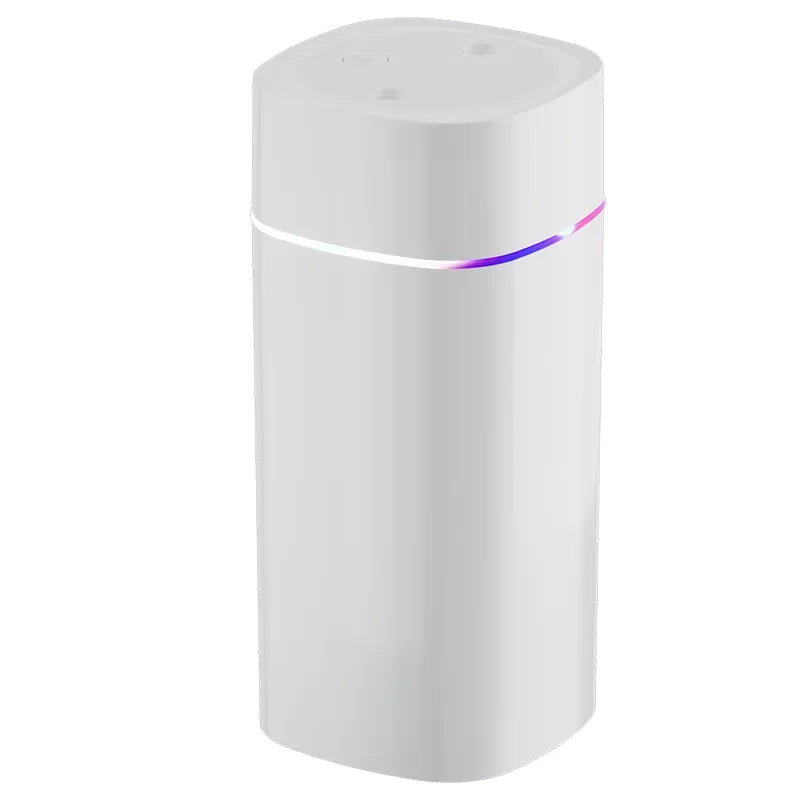 Mini USB Dual Spray Humidifier & Aromatherapy Diffuser – Portable Desktop, 2W, Ultra-Quiet